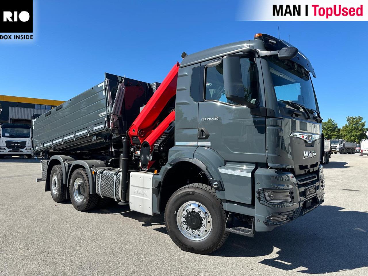 MAN TGS 28.520 6x4-4 BL CH - Самосвал камион: снимка 1 MAN TGS 28.520 6x4-4 BL CH - Самосвал камион: снимка 1