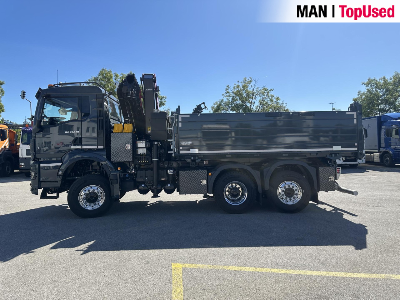 MAN TGS 28.520 6x4-4 BL CH - Самосвал камион: снимка 3 MAN TGS 28.520 6x4-4 BL CH - Самосвал камион: снимка 3