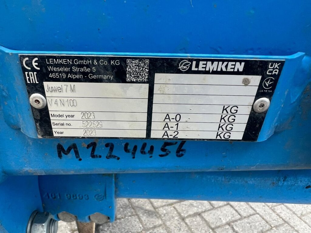 LEMKEN 4-scissor vario plough - Машина за обработка на почвата: снимка 3 LEMKEN 4-scissor vario plough - Машина за обработка на почвата: снимка 3