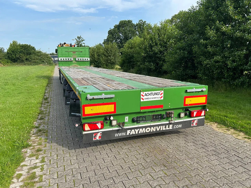 Faymonville MEGA !!! | FULL STEERING | 8 MTR EXTENDABLE - Бордово полуремарке/ Платформа: снимка 5 Faymonville MEGA !!! | FULL STEERING | 8 MTR EXTENDABLE - Бордово полуремарке/ Платформа: снимка 5