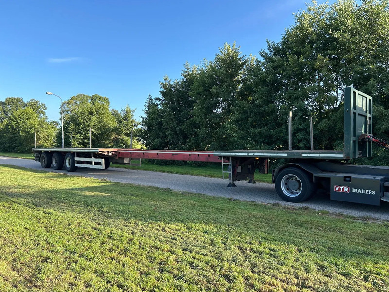 Nooteboom | OVB 42-03-VB | 7 mtr extend | 3x Steering | Technical aprove - Бордово полуремарке/ Платформа: снимка 1 Nooteboom | OVB 42-03-VB | 7 mtr extend | 3x Steering | Technical aprove - Бордово полуремарке/ Платформа: снимка 1