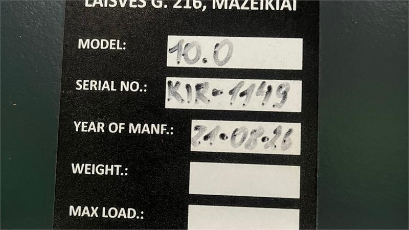 BEAR 10.0 Læsserampe stærk model til 10.000KG - Товарна рампа: снимка 3 BEAR 10.0 Læsserampe stærk model til 10.000KG - Товарна рампа: снимка 3