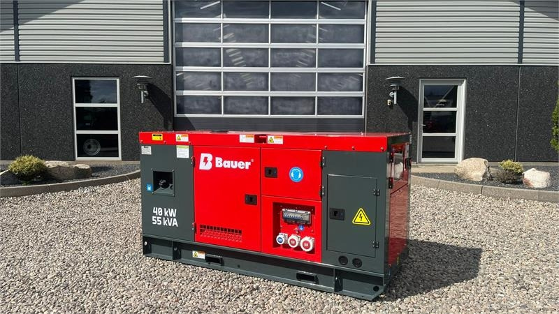 Bauer GFS-40 ATS, 40 kW/50 kVA Fabriksny generator - Електрогенератор: снимка 1 Bauer GFS-40 ATS, 40 kW/50 kVA Fabriksny generator - Електрогенератор: снимка 1