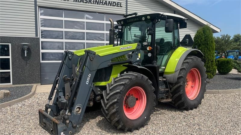Claas ARION 550 CEBIS Med frontlæsser og frontlift - Трактор: снимка 2 Claas ARION 550 CEBIS Med frontlæsser og frontlift - Трактор: снимка 2