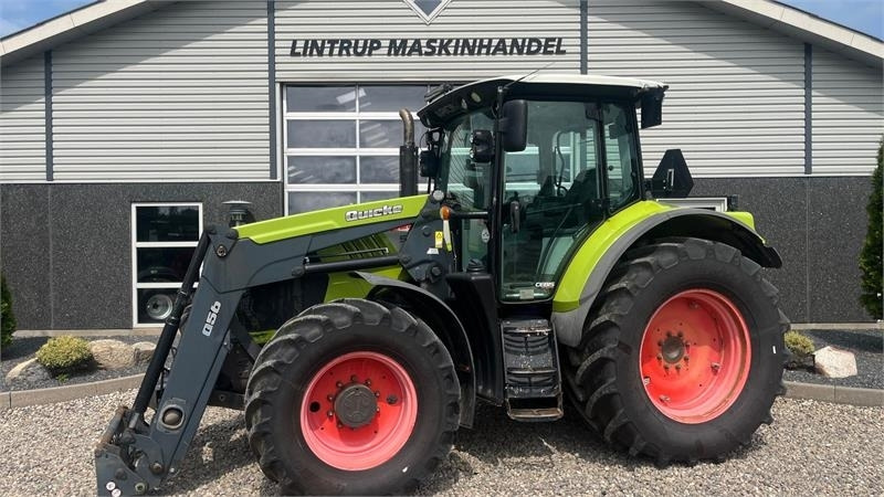 Claas ARION 550 CEBIS Med frontlæsser og frontlift - Трактор: снимка 1 Claas ARION 550 CEBIS Med frontlæsser og frontlift - Трактор: снимка 1