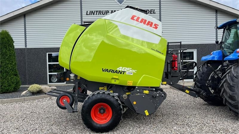 Claas Variant 485 RC Velholdt gård maskine, kun presset - Рулонна сламопреса: снимка 1 Claas Variant 485 RC Velholdt gård maskine, kun presset - Рулонна сламопреса: снимка 1