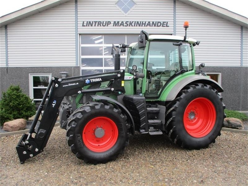 Fendt 514 Vario med frontlæsser og frontlift - Трактор: снимка 1 Fendt 514 Vario med frontlæsser og frontlift - Трактор: снимка 1