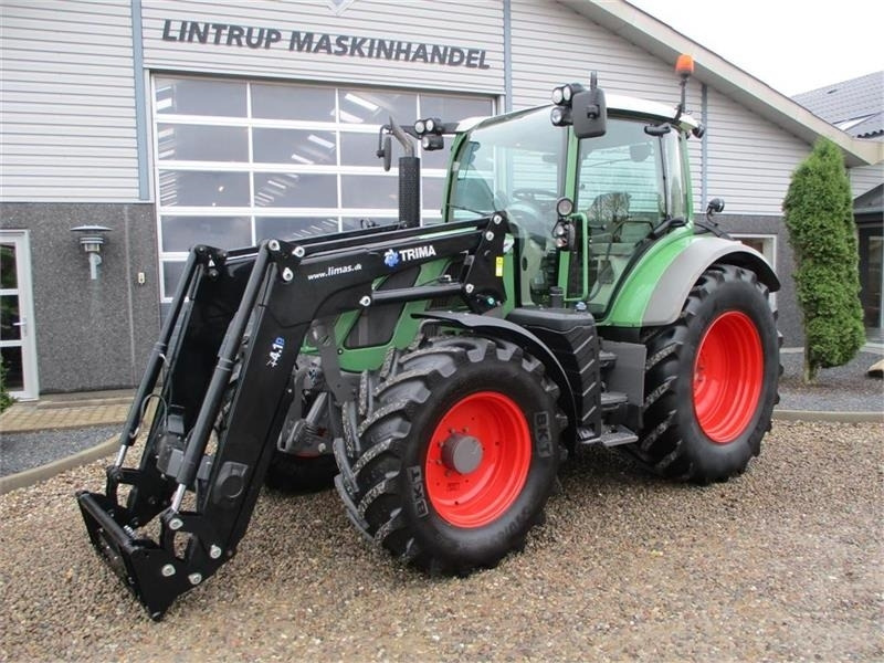 Fendt 514 Vario med frontlæsser og frontlift - Трактор: снимка 2 Fendt 514 Vario med frontlæsser og frontlift - Трактор: снимка 2