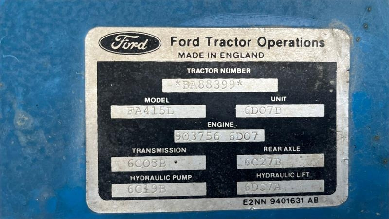 Трактор Ford 7610 F II KUN 2724 timer: снимка 6 Трактор Ford 7610 F II KUN 2724 timer: снимка 6