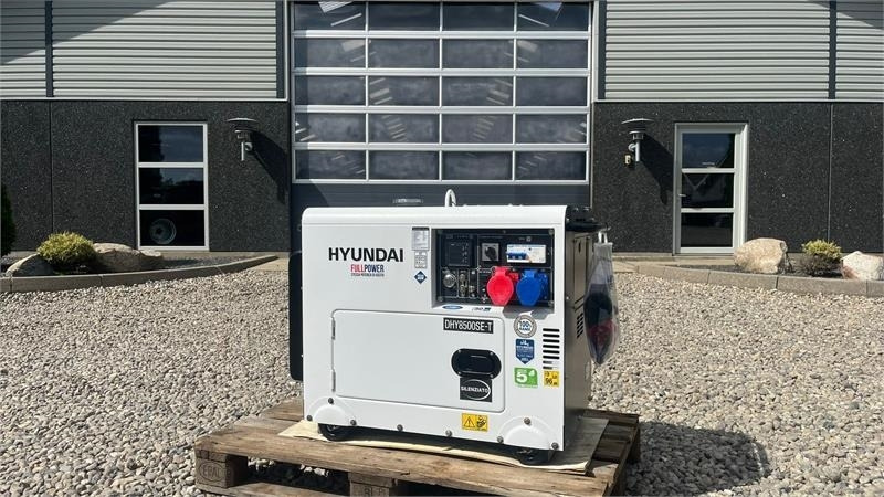 Hyundai DHY8500SE-T 7,0kW diesel - Електрогенератор: снимка 1 Hyundai DHY8500SE-T 7,0kW diesel - Електрогенератор: снимка 1