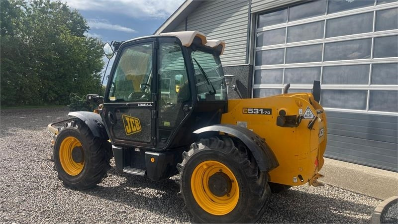 JCB 531-70 Loadall med pallegafler - Телескопичен товарач: снимка 3 JCB 531-70 Loadall med pallegafler - Телескопичен товарач: снимка 3