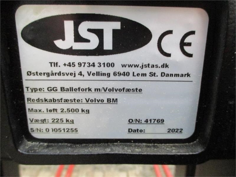 JST Halmspyd med overbygning og Volvo beslag til gummi - Кофа за Строителна техника: снимка 2 JST Halmspyd med overbygning og Volvo beslag til gummi - Кофа за Строителна техника: снимка 2