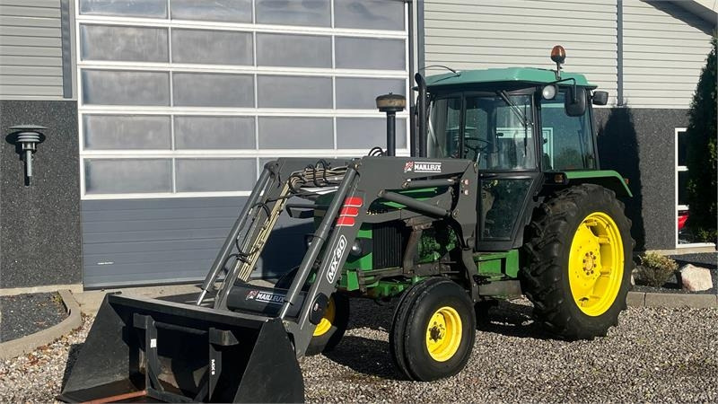 John Deere 2850 Med frontlæsser - Трактор: снимка 2 John Deere 2850 Med frontlæsser - Трактор: снимка 2