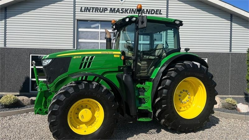 John Deere 6170R AutoPower med frontlift - Трактор: снимка 1 John Deere 6170R AutoPower med frontlift - Трактор: снимка 1