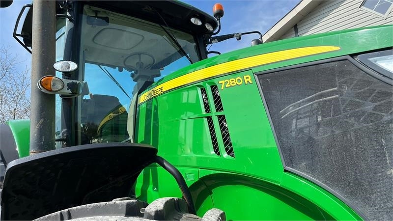 Трактор John Deere 7280R Næsten nye dæk, Autopower og frontlift: снимка 16