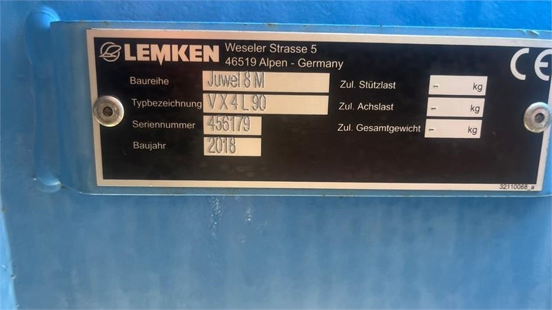 Lemken Juwel 8M VX4L90 MEGET VELHOLDT plov som ikke har k - Плуг: снимка 5 Lemken Juwel 8M VX4L90 MEGET VELHOLDT plov som ikke har k - Плуг: снимка 5