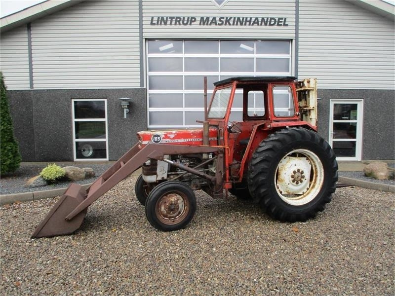 Massey Ferguson 165 Med Trucktårn og Frontlæsser - Трактор: снимка 1 Massey Ferguson 165 Med Trucktårn og Frontlæsser - Трактор: снимка 1