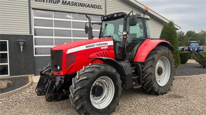 Massey Ferguson 6490 Dyna 6 med frontlift - Трактор: снимка 2 Massey Ferguson 6490 Dyna 6 med frontlift - Трактор: снимка 2