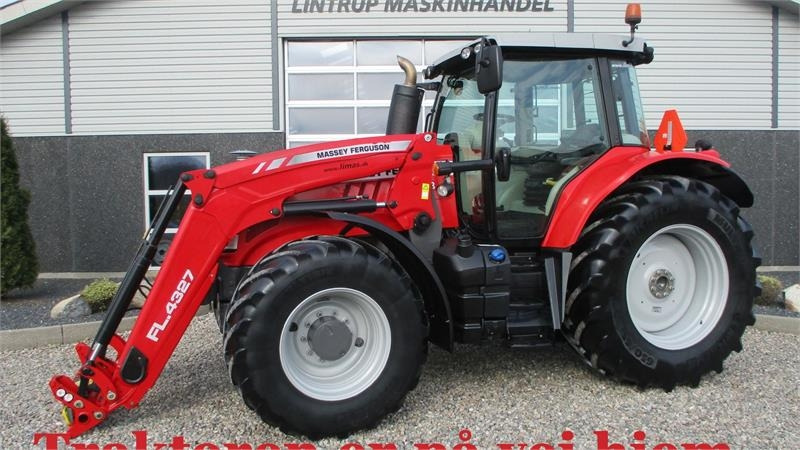 Massey Ferguson 7726 S DynaVT Med front læsser. Læsser er meget li - Трактор: снимка 1 Massey Ferguson 7726 S DynaVT Med front læsser. Læsser er meget li - Трактор: снимка 1