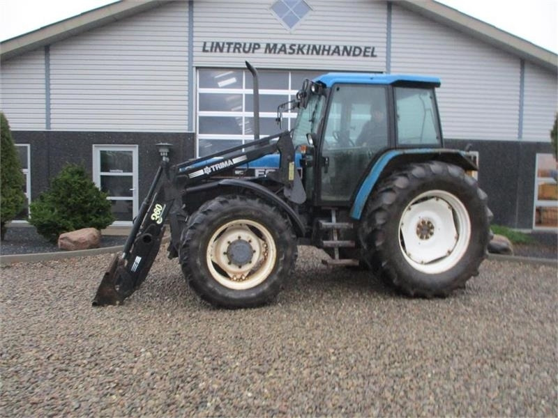 New Holland 7740 SLE Turbo Med frontlæsser og frontlift. - Трактор: снимка 1 New Holland 7740 SLE Turbo Med frontlæsser og frontlift. - Трактор: снимка 1