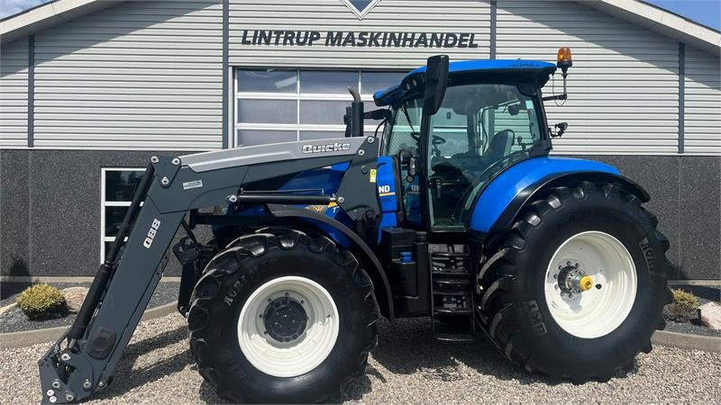 New Holland T7.270 AC med frontlift og frontlæsser - Трактор: снимка 1 New Holland T7.270 AC med frontlift og frontlæsser - Трактор: снимка 1
