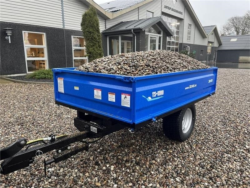 Solis TS1500 tipvogn med bagtip, aftagelige sider og fin - Самосвал ремарке: снимка 4 Solis TS1500 tipvogn med bagtip, aftagelige sider og fin - Самосвал ремарке: снимка 4