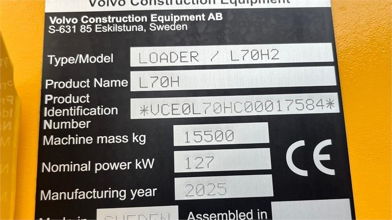 Volvo L 70 H H2 OPTISHIFT. Dansk maskine med fuld GARANT - Колесен товарач: снимка 4 Volvo L 70 H H2 OPTISHIFT. Dansk maskine med fuld GARANT - Колесен товарач: снимка 4