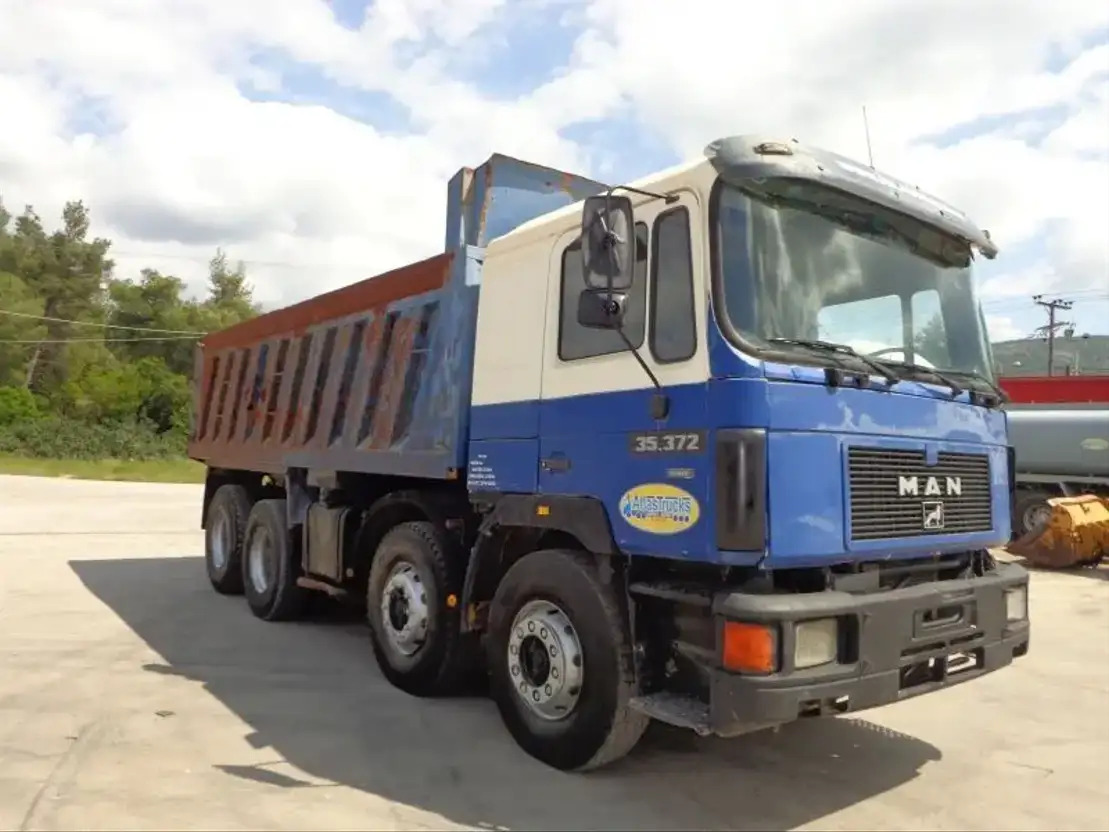 MAN 33.372 MAN 35.372 8X4 Kipper -Airco - Самосвал камион: снимка 2 MAN 33.372 MAN 35.372 8X4 Kipper -Airco - Самосвал камион: снимка 2