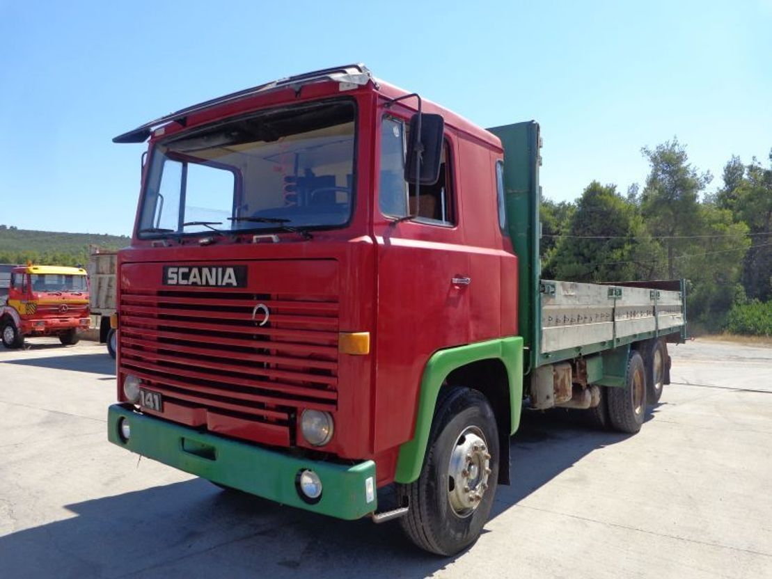 Scania LB141 V8 SCANIA LBS 141 (6X2) V8 - Бордови камион: снимка 1 Scania LB141 V8 SCANIA LBS 141 (6X2) V8 - Бордови камион: снимка 1