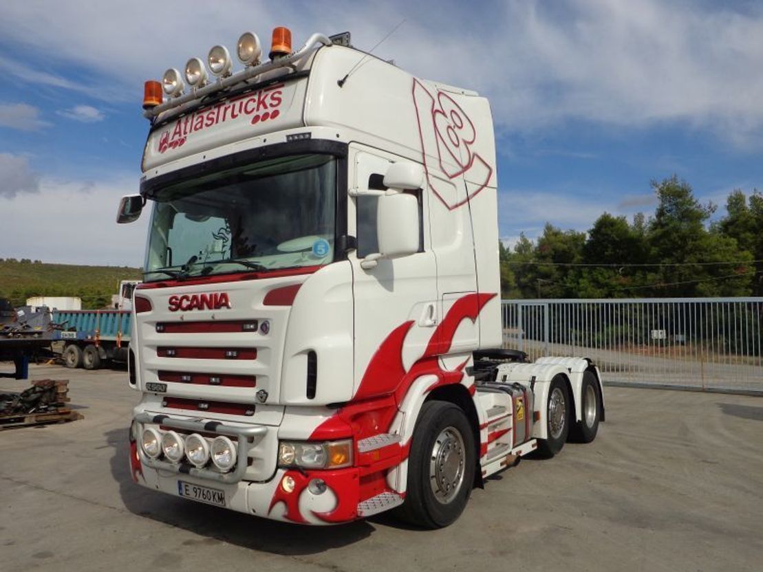 Scania R560 V8 SCANIA R560 (6X2) TWEENSTEER-EURO5 - Влекач: снимка 1 Scania R560 V8 SCANIA R560 (6X2) TWEENSTEER-EURO5 - Влекач: снимка 1