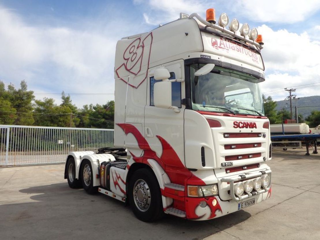 Scania R560 V8 SCANIA R560 (6X2) TWEENSTEER-EURO5 - Влекач: снимка 2 Scania R560 V8 SCANIA R560 (6X2) TWEENSTEER-EURO5 - Влекач: снимка 2