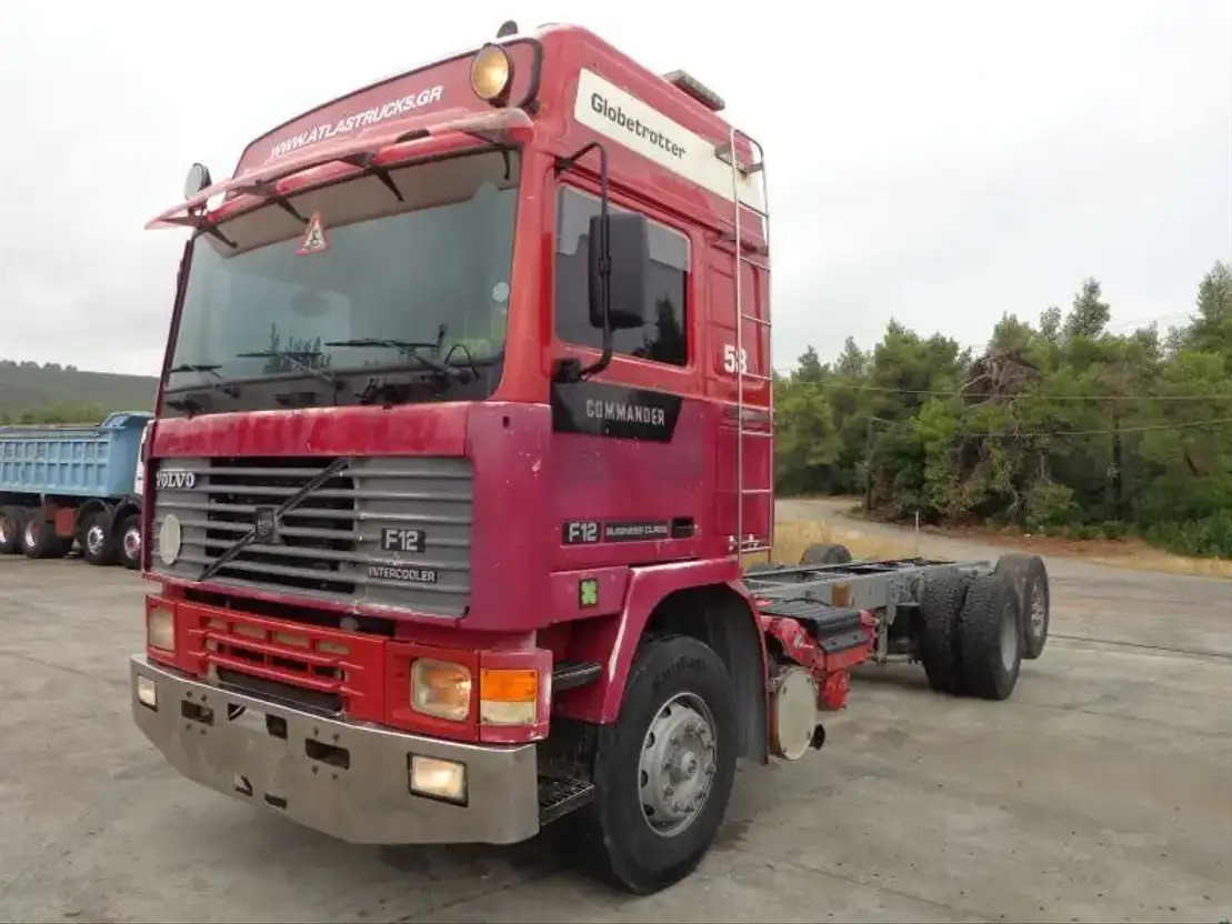 Volvo F 12.400 Volvo F12 6X2 405Hp -TD123ES - Шаси кабина: снимка 2 Volvo F 12.400 Volvo F12 6X2 405Hp -TD123ES - Шаси кабина: снимка 2