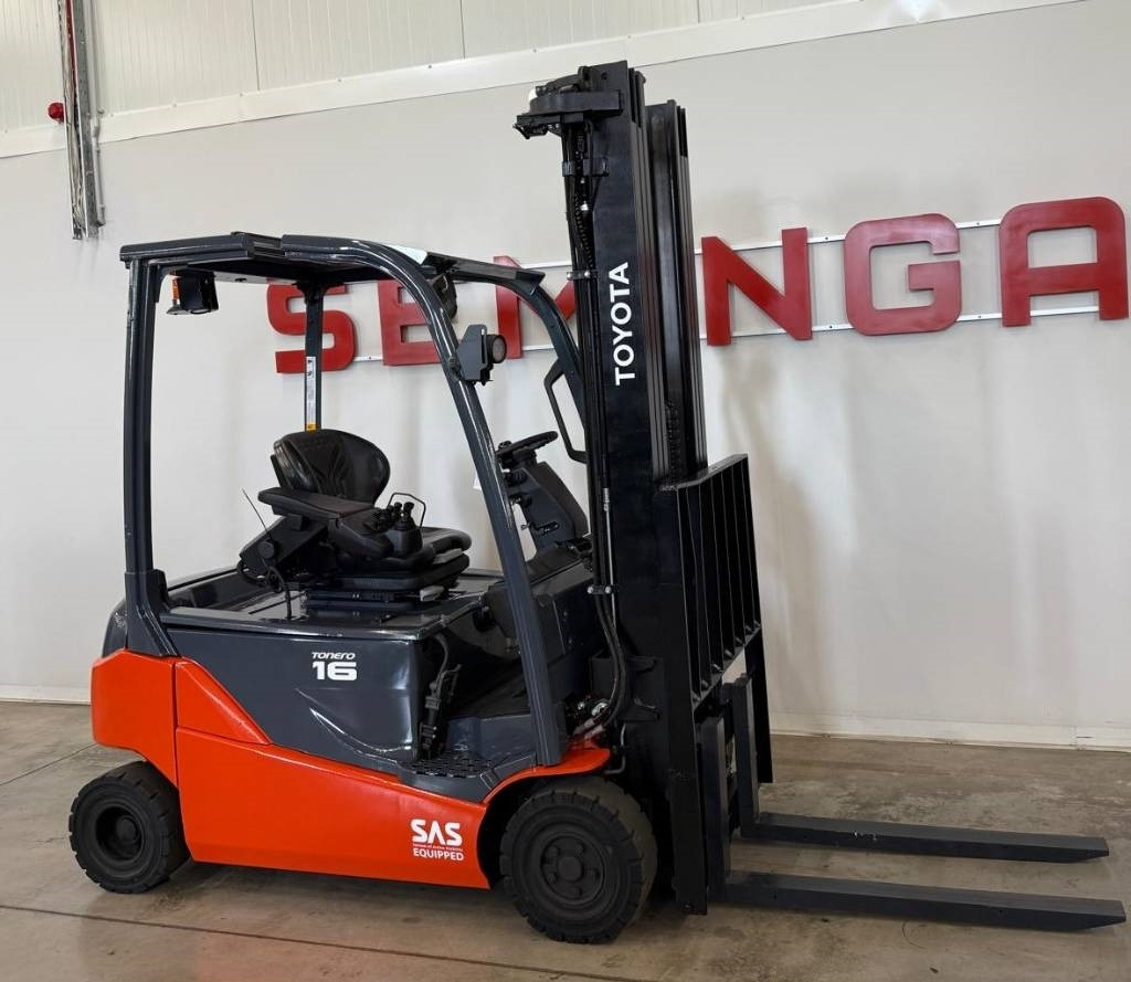 Toyota 10971 - 8FBM16T - Електрокар: снимка 1 Toyota 10971 - 8FBM16T - Електрокар: снимка 1