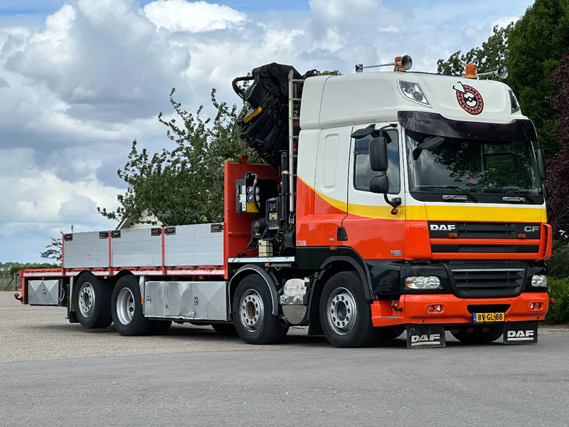 DAF CF 85 /410 !!8X2!!HIAB 47TM!!FLY-JIB!EURO5!! - Камион с кран: снимка 4 DAF CF 85 /410 !!8X2!!HIAB 47TM!!FLY-JIB!EURO5!! - Камион с кран: снимка 4