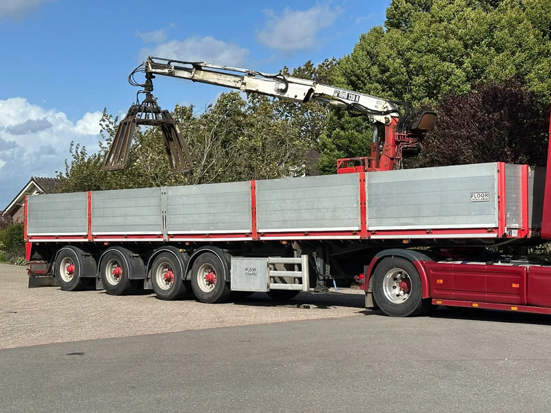 Floor 4 assen Hiab 130r KLEM - Бордово полуремарке/ Платформа: снимка 5 Floor 4 assen Hiab 130r KLEM - Бордово полуремарке/ Платформа: снимка 5