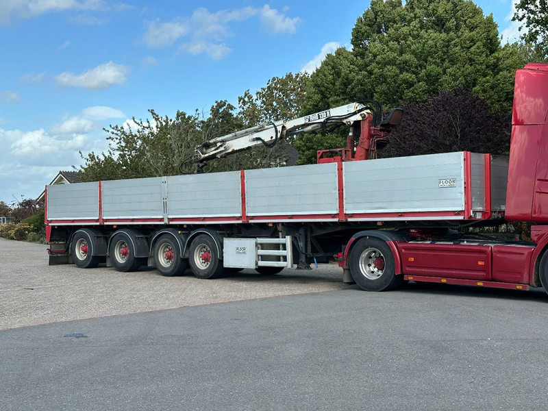 Floor 4 assen Hiab 130r KLEM - Бордово полуремарке/ Платформа: снимка 2 Floor 4 assen Hiab 130r KLEM - Бордово полуремарке/ Платформа: снимка 2