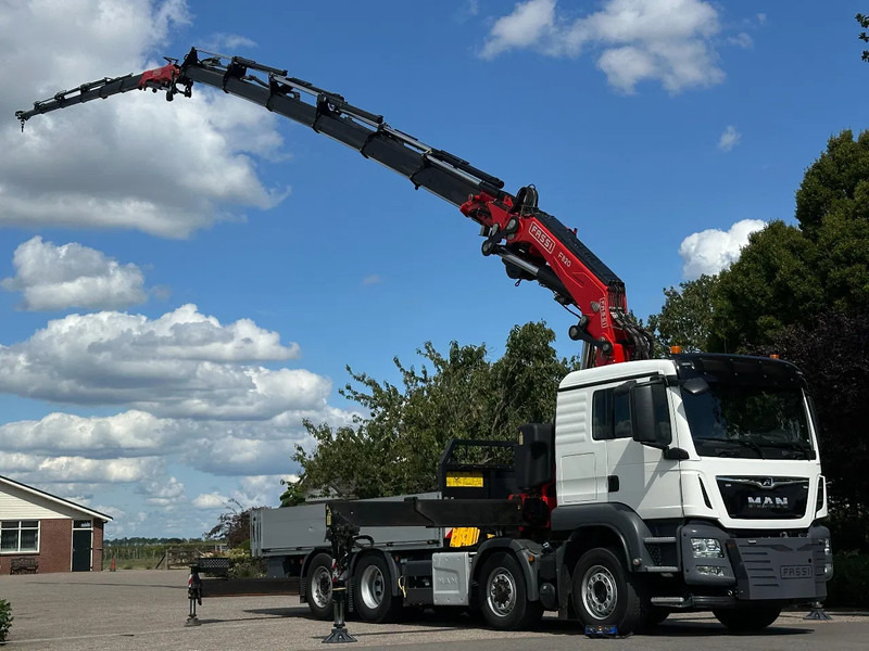 MAN TGS 35.510 8x2 (4) FASSI 82TM!!JIB/LIER/WINCH!!2021!!EURO6!!FULL OPTIONS!!SPECIAL!! - Камион с кран: снимка 3 MAN TGS 35.510 8x2 (4) FASSI 82TM!!JIB/LIER/WINCH!!2021!!EURO6!!FULL OPTIONS!!SPECIAL!! - Камион с кран: снимка 3