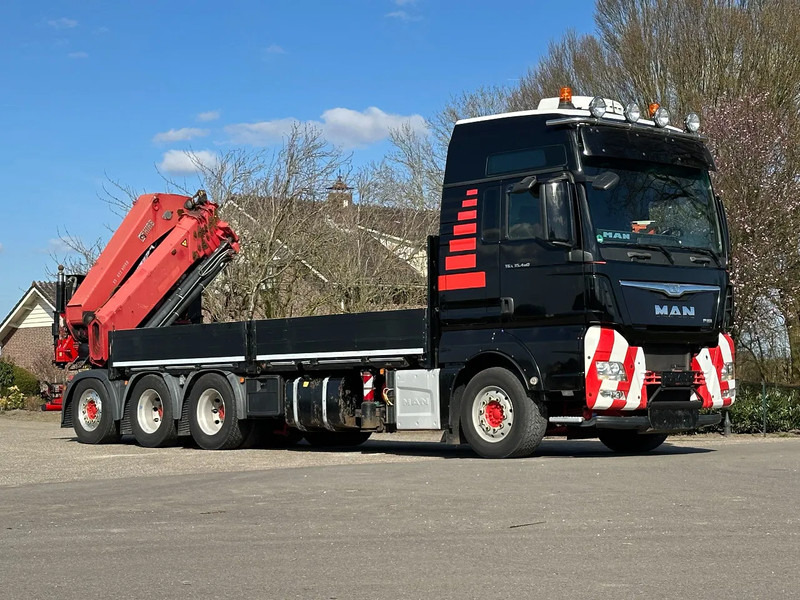 MAN TGX 35.480!!8x4 TRIPLE!!HIAB 62tm!!CRANE/GRUE!!EURO6!! - Камион с кран: снимка 4 MAN TGX 35.480!!8x4 TRIPLE!!HIAB 62tm!!CRANE/GRUE!!EURO6!! - Камион с кран: снимка 4