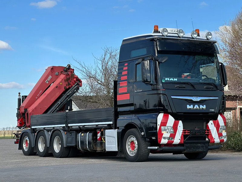 MAN TGX 35.480!!8x4 TRIPLE!!HIAB 62tm!!CRANE/GRUE!!EURO6!! - Камион с кран: снимка 2 MAN TGX 35.480!!8x4 TRIPLE!!HIAB 62tm!!CRANE/GRUE!!EURO6!! - Камион с кран: снимка 2