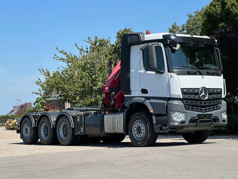 Mercedes-Benz Arocs 3251 8x4 TRIPLE!!28TM KRAAN/HAAK!!EURO6!!TOP! ZERO EMISSIE 2030!! - Мултилифт с кука камион, Камион с кран: снимка 2 Mercedes-Benz Arocs 3251 8x4 TRIPLE!!28TM KRAAN/HAAK!!EURO6!!TOP! ZERO EMISSIE 2030!! - Мултилифт с кука камион, Камион с кран: снимка 2
