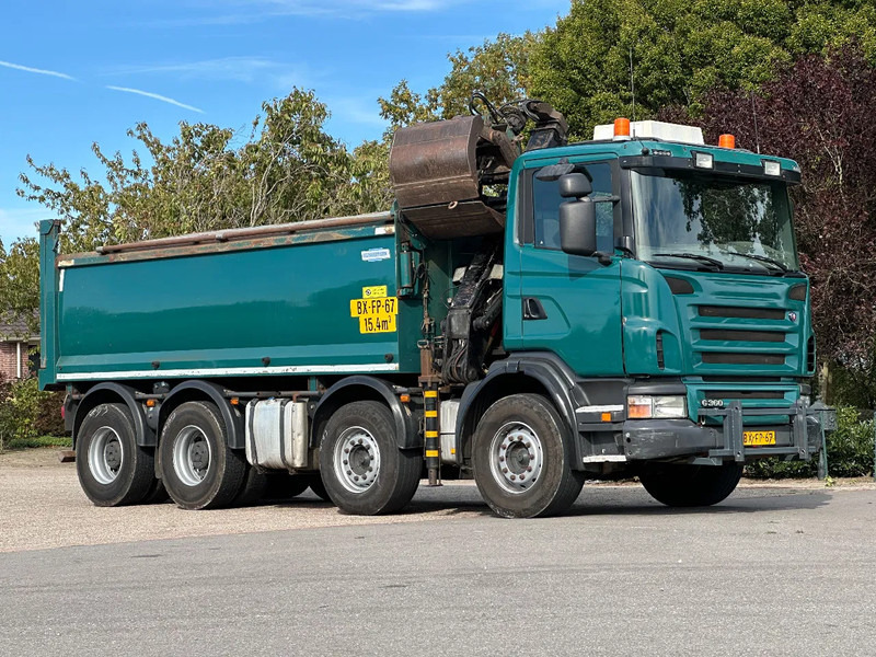 Scania G360 8x4!!Z-Kraan/KIPPER!! - Самосвал камион, Камион с кран: снимка 4 Scania G360 8x4!!Z-Kraan/KIPPER!! - Самосвал камион, Камион с кран: снимка 4