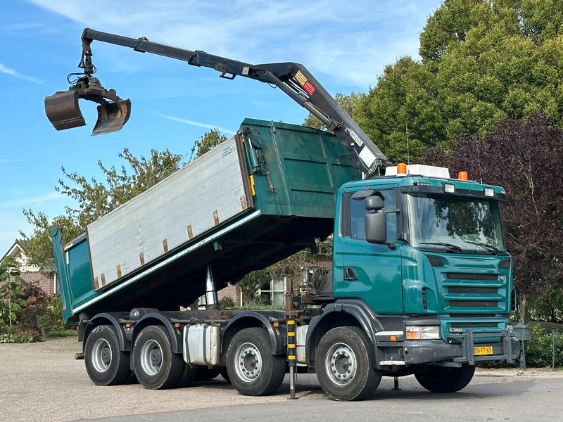 Scania G360 8x4!!Z-Kraan/KIPPER!! - Самосвал камион, Камион с кран: снимка 3 Scania G360 8x4!!Z-Kraan/KIPPER!! - Самосвал камион, Камион с кран: снимка 3