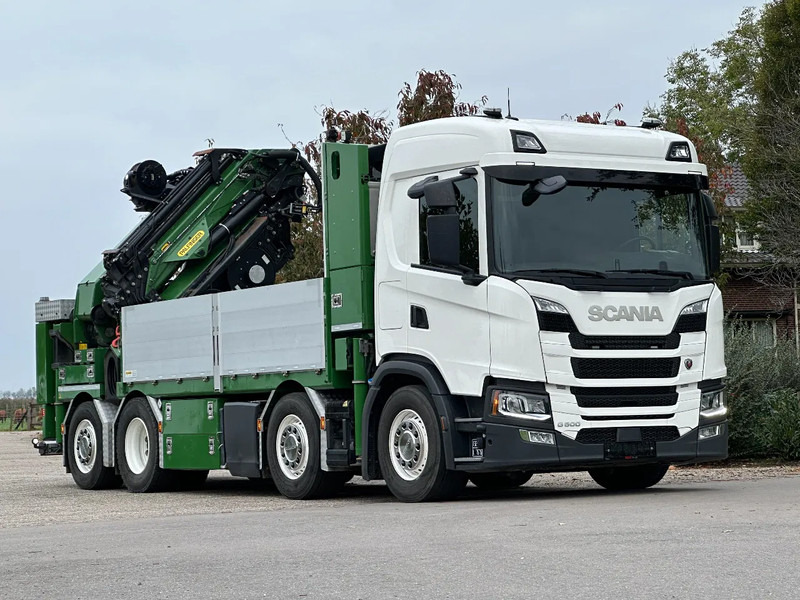 Scania G500 NGS 8X2 !!EURO6!!21DKM!! 2022!! PALFINGER 65TM/JIB/LIER/WINCH!!TOP!!ROOF/DACH/MONTAGE!!MANUTENTION!! CRANE!!GRUE!! - Камион с кран: снимка 2 Scania G500 NGS 8X2 !!EURO6!!21DKM!! 2022!! PALFINGER 65TM/JIB/LIER/WINCH!!TOP!!ROOF/DACH/MONTAGE!!MANUTENTION!! CRANE!!GRUE!! - Камион с кран: снимка 2