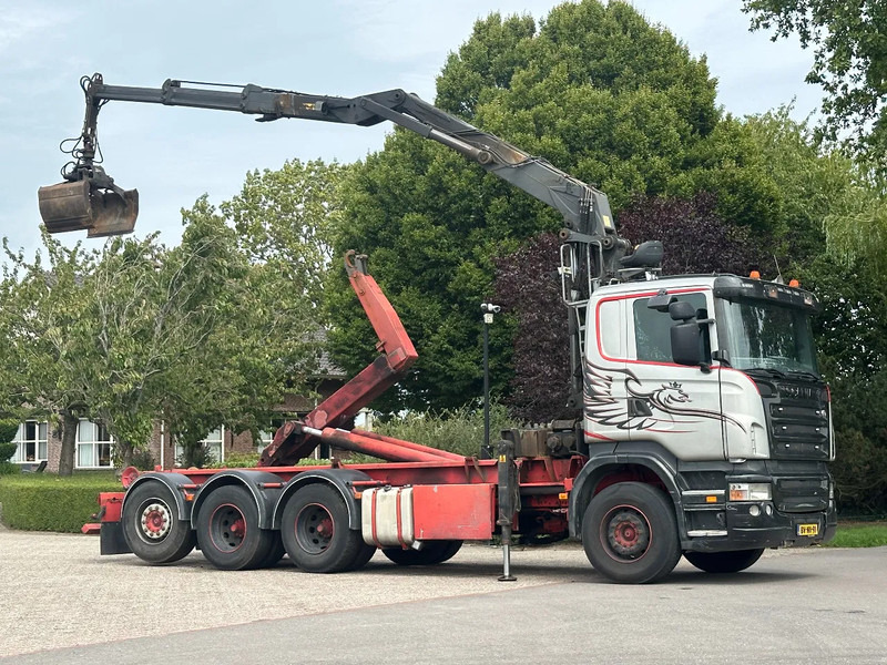 Scania R420 8x4 TRIPLE!!Z-KRAAN/HAAK!! MANUELL!!!SCHROTT/METALL!! - Мултилифт с кука камион, Камион с кран: снимка 3 Scania R420 8x4 TRIPLE!!Z-KRAAN/HAAK!! MANUELL!!!SCHROTT/METALL!! - Мултилифт с кука камион, Камион с кран: снимка 3
