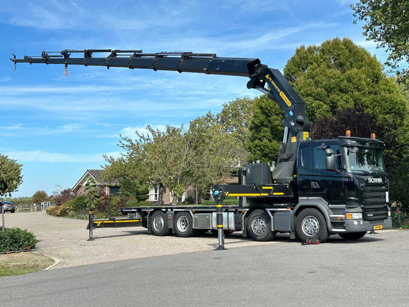 Scania R490 PALFINGER 92TM!! 2017!!ONLY 66TKM!!!NEW!! - Камион с кран: снимка 3 Scania R490 PALFINGER 92TM!! 2017!!ONLY 66TKM!!!NEW!! - Камион с кран: снимка 3