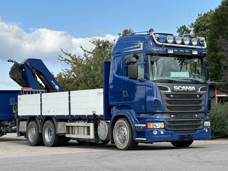 Scania R560 V8 2012 HMF 30TM!!CRANE/KRAN/GRUE!! 6x2!FULL OPTION!! - Камион с кран: снимка 2 Scania R560 V8 2012 HMF 30TM!!CRANE/KRAN/GRUE!! 6x2!FULL OPTION!! - Камион с кран: снимка 2