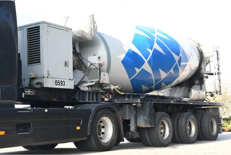 Van Hool KARRENA 15m3 MIXER!!MOTOR!!OWN ENGINE!! - Полуремарке бетон миксер: снимка 2 Van Hool KARRENA 15m3 MIXER!!MOTOR!!OWN ENGINE!! - Полуремарке бетон миксер: снимка 2
