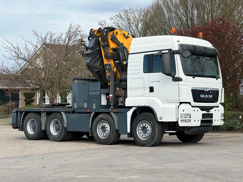 MAN TGS 35.480 8x4 COPMA 110TM CRANE/GRUE/Fly-Jib/LIER/WINDE/EURO 5!!167TKM - Влекач: снимка 4 MAN TGS 35.480 8x4 COPMA 110TM CRANE/GRUE/Fly-Jib/LIER/WINDE/EURO 5!!167TKM - Влекач: снимка 4