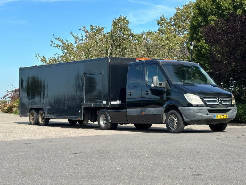 Mercedes-Benz Sprinter 518 CDI V6!!!DUBBEL CABINE!!automaat met VAN DEN OEVER BE- trailer!! - Влекач: снимка 1 Mercedes-Benz Sprinter 518 CDI V6!!!DUBBEL CABINE!!automaat met VAN DEN OEVER BE- trailer!! - Влекач: снимка 1