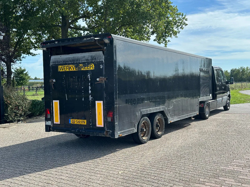 Влекач Mercedes-Benz Sprinter 518 CDI V6!!!DUBBEL CABINE!!automaat met VAN DEN OEVER BE- trailer!!: снимка 9